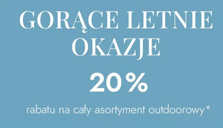 Loberon: 20% rabatu na cały asortyment outdoorowy