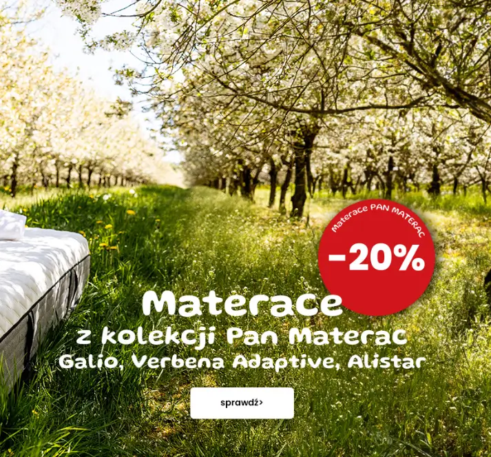 Materace Galio, Verbena Adaptive, Alister z rabatem 20%