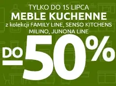 Meble kuchenne z wybranych kolekcji do -50% w Black Red White