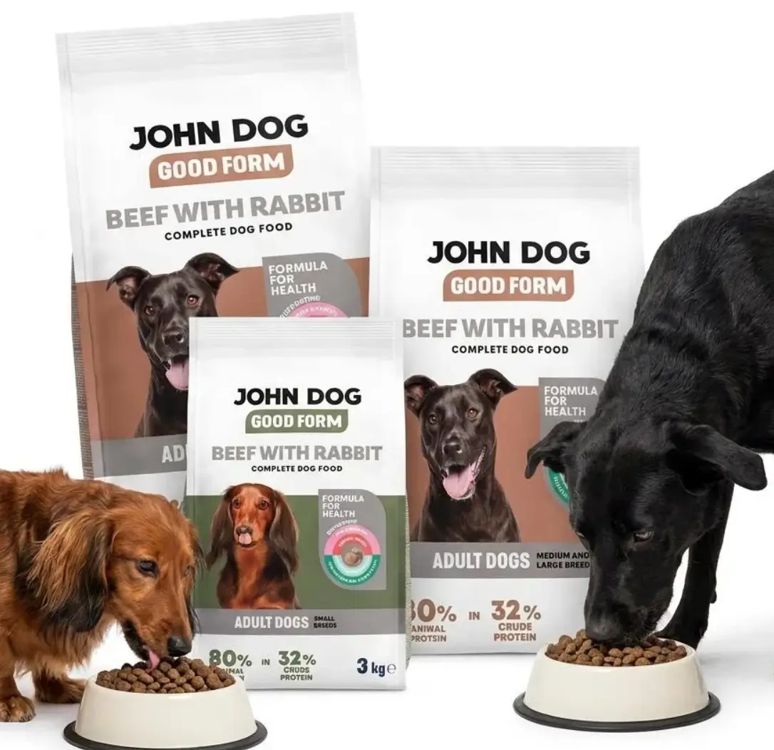 Sucha karma dla psa 10% taniej w John Dog