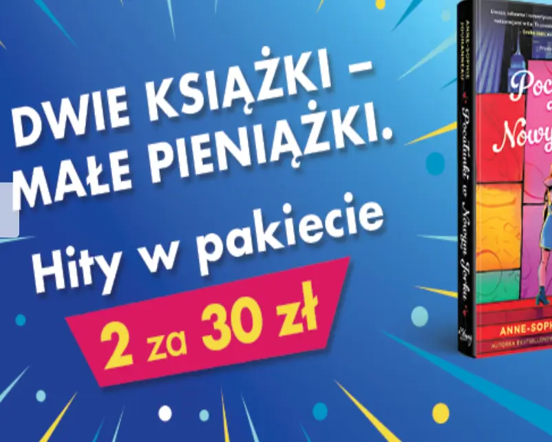 Tania Książka: 2 książki za 30 zł - letnia promocja