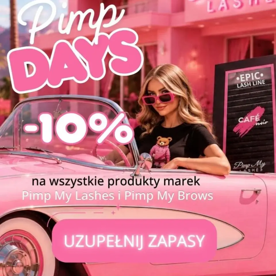 Uzupełnij zapasy w Pimp My Lashes z rabatem 10%