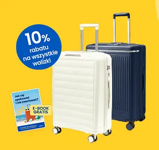 Zapisz się do newslettera i odbierz 10% zniżki na walizki Puccini
