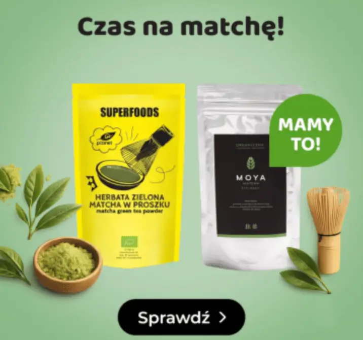 Bee.pl matcha na dobry start - ekologiczne herbaty i zestawy