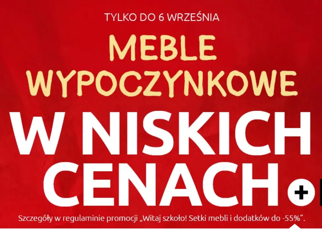 Black Red White meble wypoczynkowe w niskich cenach