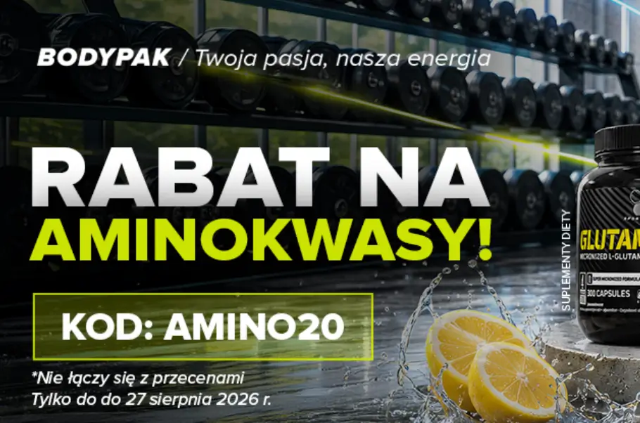 Bodypak - rabat na aminokwasy z kodem