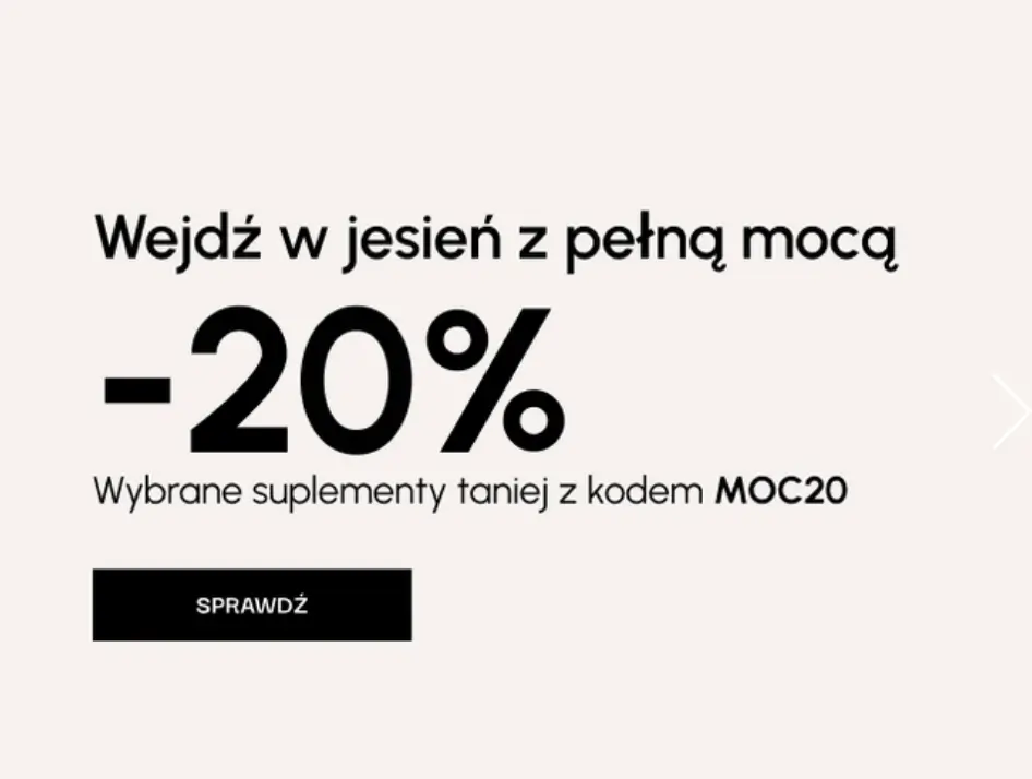 Cocolita -20% na wybrane suplementy z kodem