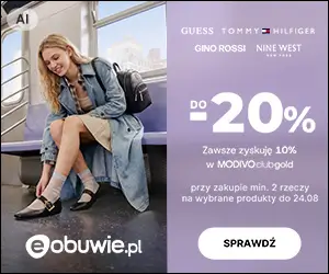 Eobuwie: -20% przy zakupie min. 2 rzeczy na wybrane produkty od 310 zł