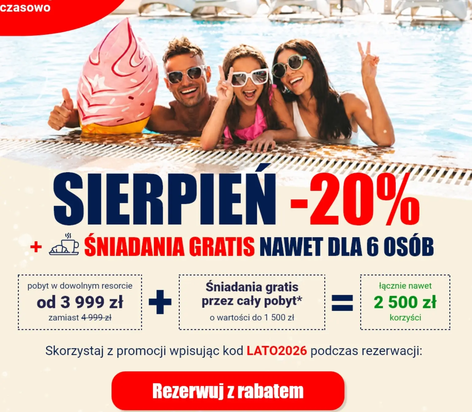 Holiday Park -20% i śniadania gratis z kodem