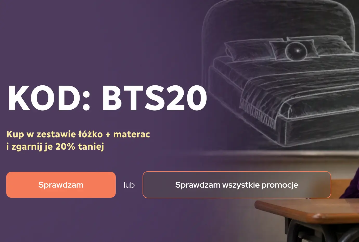 Król Materacy -20% na zestaw łóżko + materac