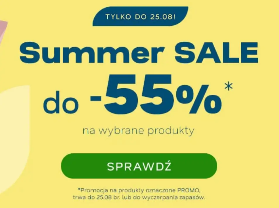 Letnia wyprzedaż w Drogeria Natura - do -55%