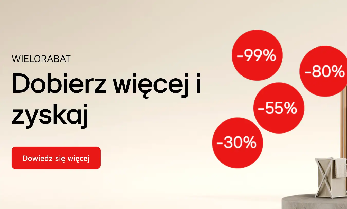 LG Wielorabat - do -99% przyzakupie 5 lub więcej produktów