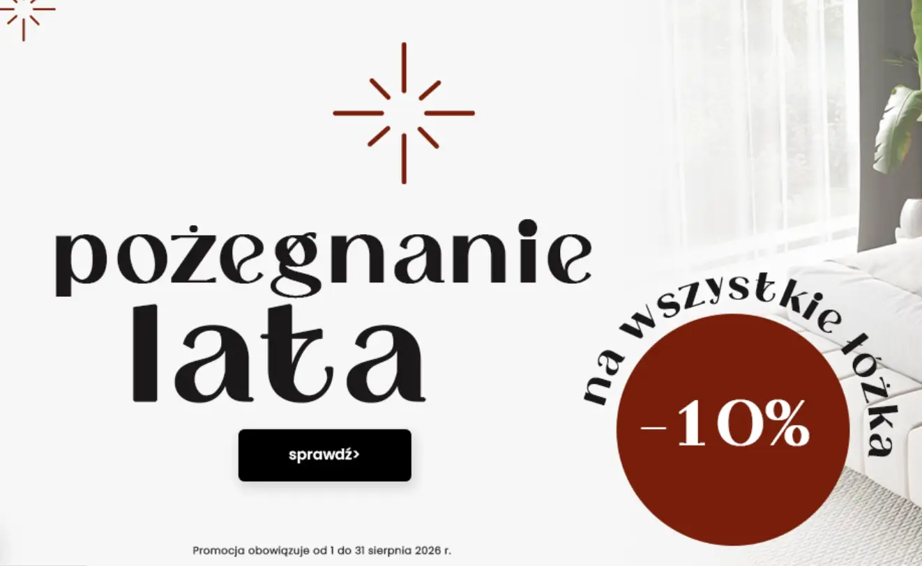 Łóżka tapicerowane 10% taniej w Pan Materac - wybierz model New Design