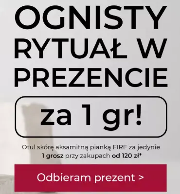 Ognisty rytuał w prezencie za 1 gr przy zakupach za min. 120 zł w Bielenda