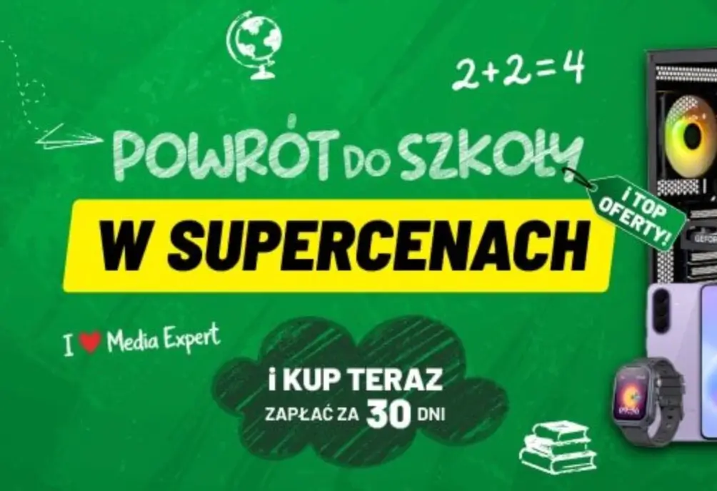 Powrót do szkoły z Media Expert - oferta na nowy rok