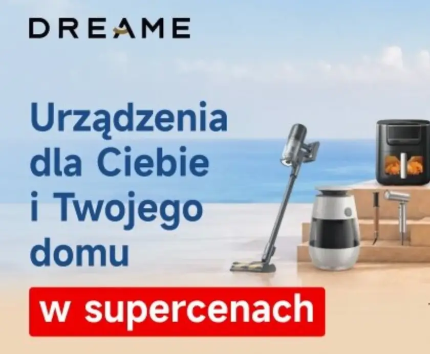 Produkty Dreame w supercenach w Media Expert - sprawdź