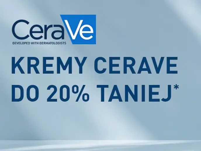Produkty marki CeraVe 20% taniej w  dr.max.pl