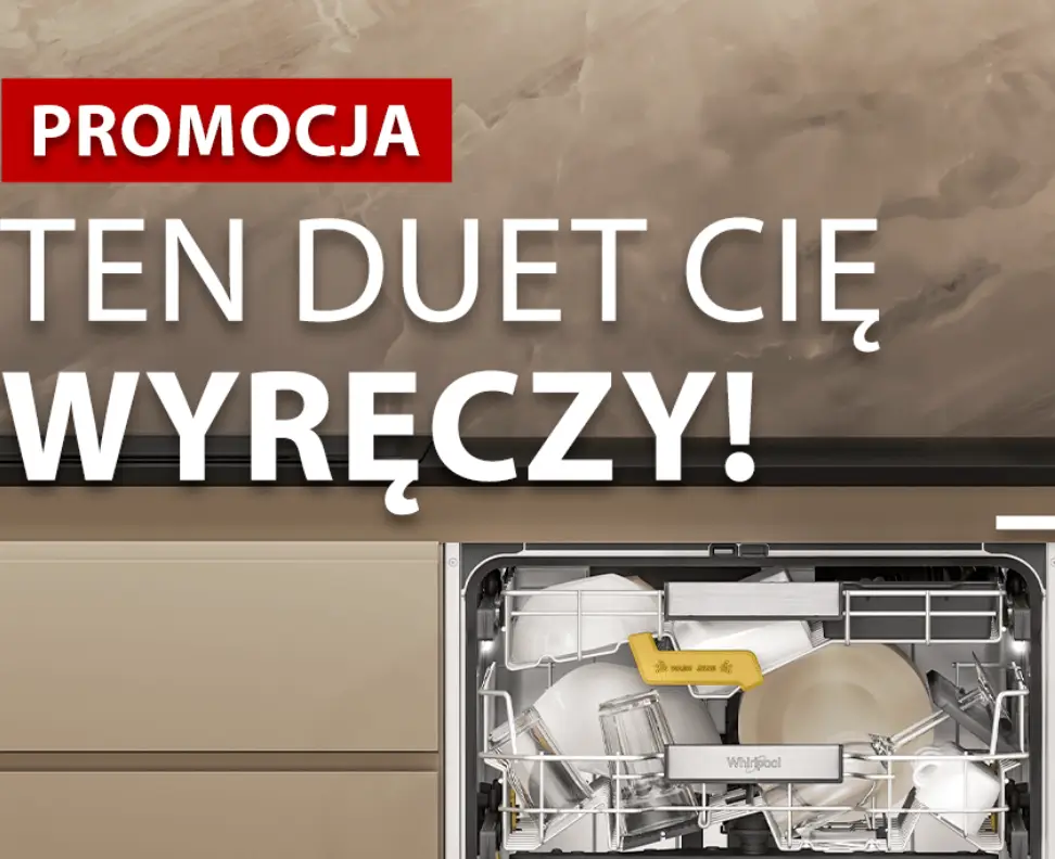 Promocja Whirlpool: kup zmywarkę a otrzymasz roczny zapas kapsułek