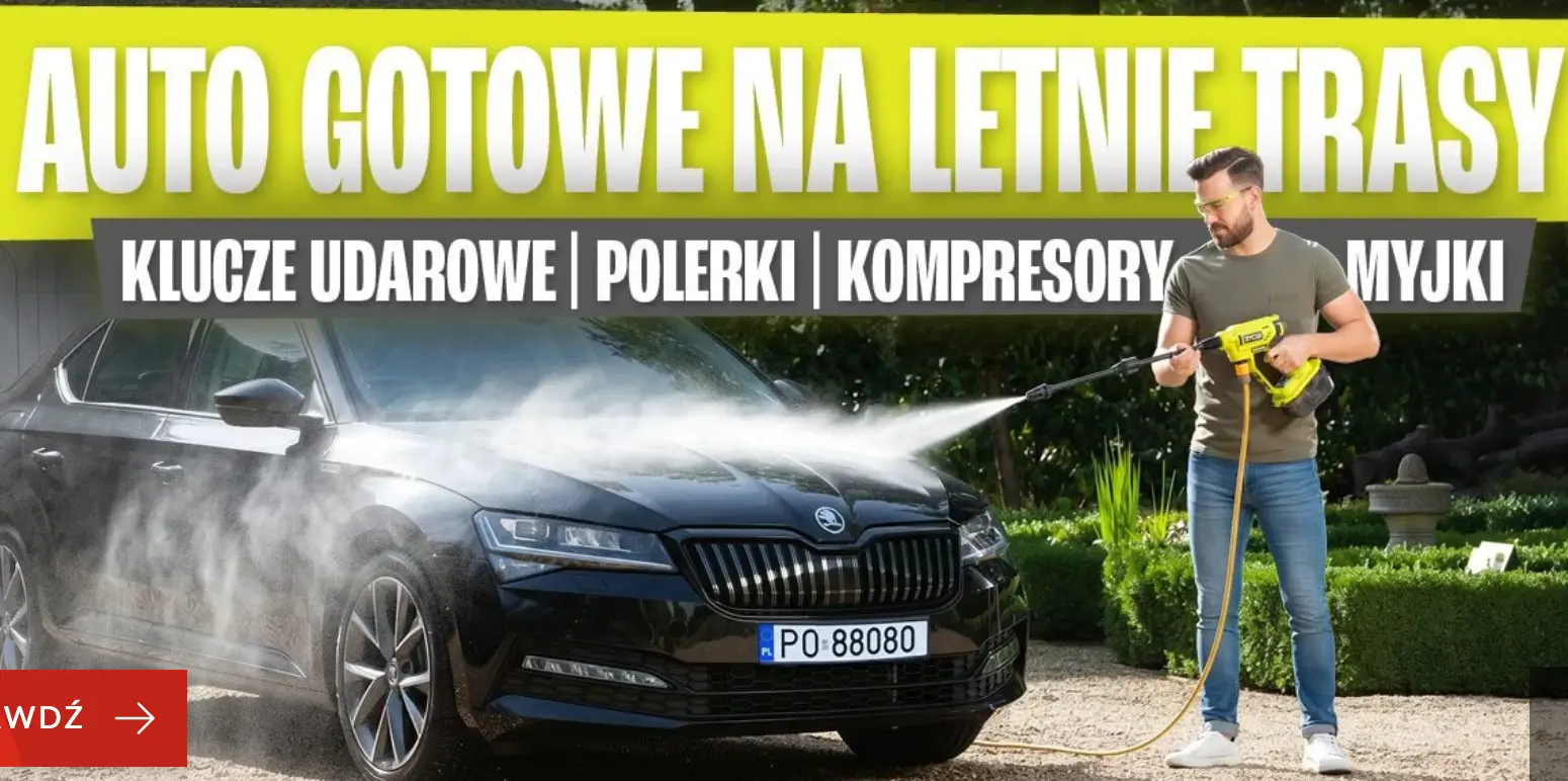 RYOBI: narzędzia do auta do -50%!