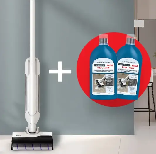 Tefal: X-Clean 10 z dwoma detergentami po 1 zł każdy