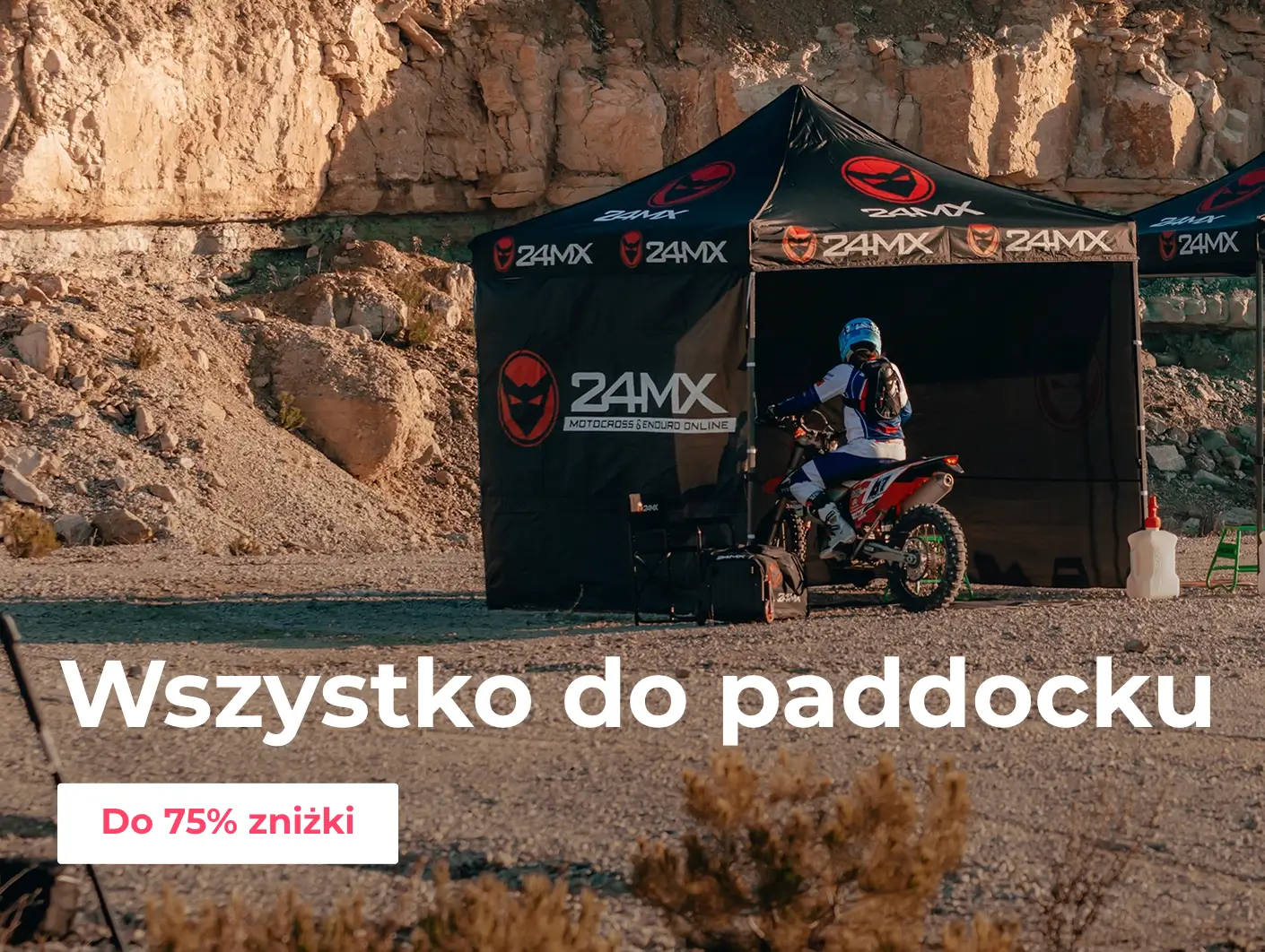 Akcesoria i wyposażenie do paddocku do 75% taniej w 24MX