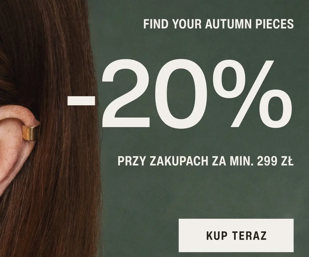 Ania Kruk -20% od 299 zł na biżuterię