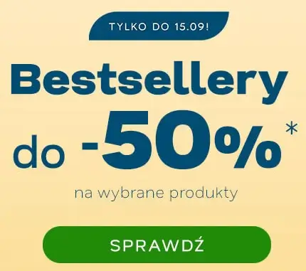 Bestsellery do -50% w aktualne promocji Drogerii Natura