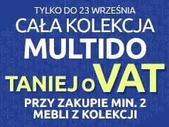 Cała kolekcja Multido taniej o VAT przy zakupie min. 2 produktów w Black Red White