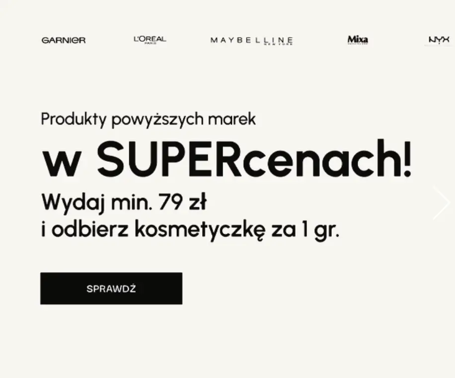Cocolita – kosmetyczka za 1 gr przy zakupach od 79 zł