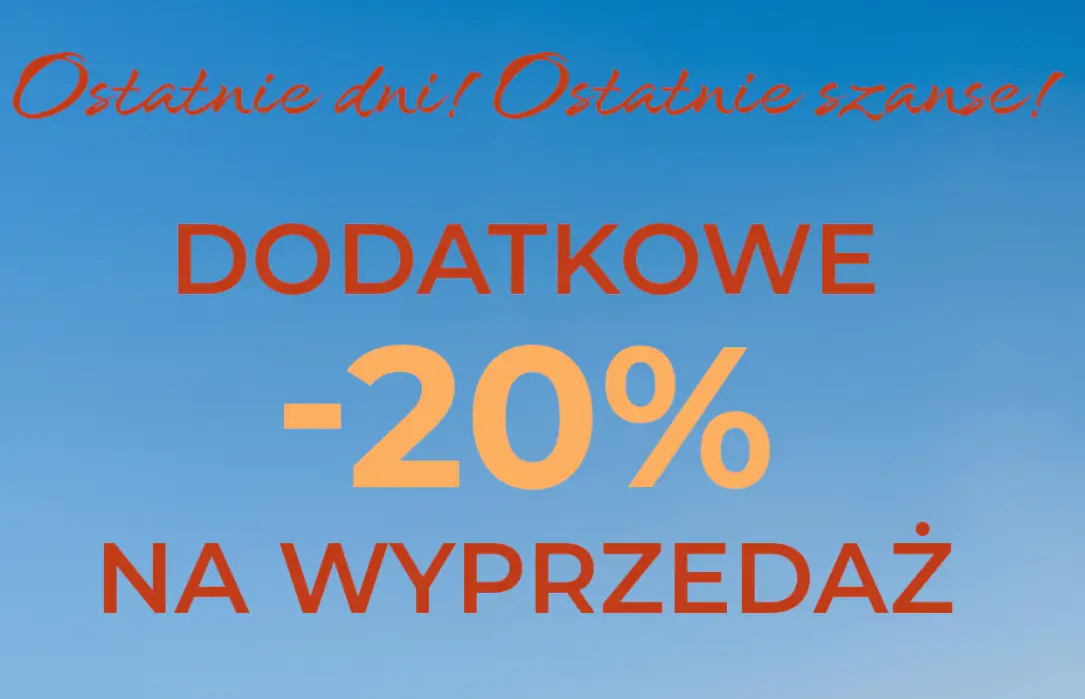 Dodatkowa zniżka -20% do wyprzedaży w sklepie Venezia