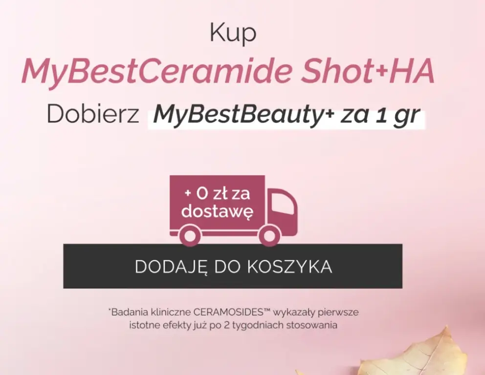 MyBestCeramide Shot+HA + MyBestBeauty+ za 1 gr w MyBestPharm