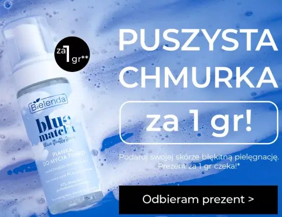 Pianka Bielenda Blue Matcha za 1 gr przy zakupach za min. 120 zł