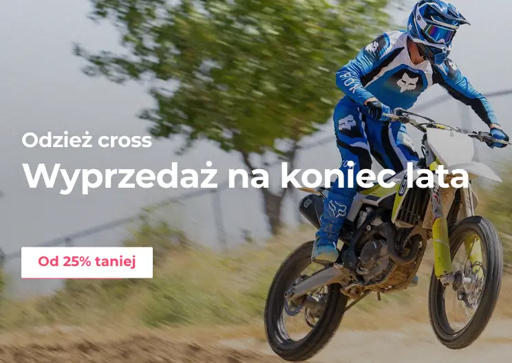 Wybrana odzież cross i enduro do 25% taniej w 24MX