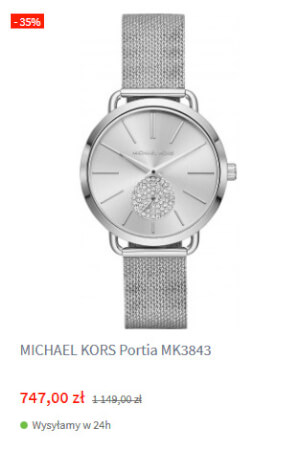 Zegarek Michael Kors Portia w Zegarownii