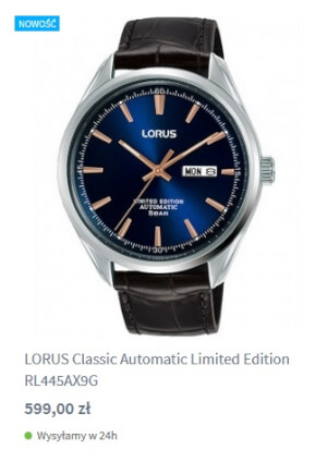 Lorus Classic Automatix Limited Edition RL445AX9G