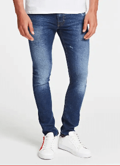 spodnie jeansowe męskie guess