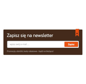 Kod rabatowy za zapisanie się do newslettera Tania Książka