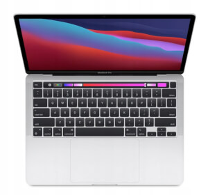 Macbook Pro 13 M1 8-Core 16GB 256GB Srebrny 2021