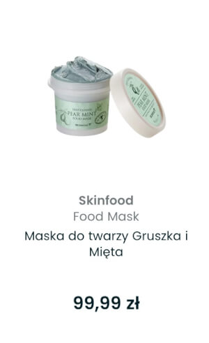 Maska do twarzy Gruszka i Mięta, Pear Mint Food, SKINFOOD