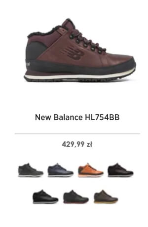 New Balance HL754BB (męskie)
