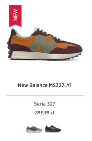 New Balance MS327LY1 (męskie)