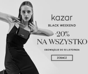 black friday w Kazar do -20 procent