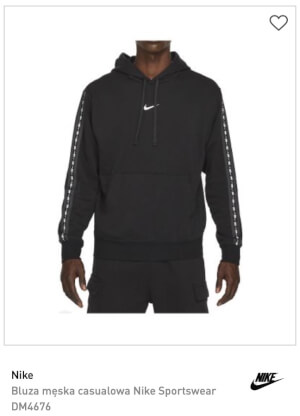 Bluza męska casualowa Nike Sportswear DM4676