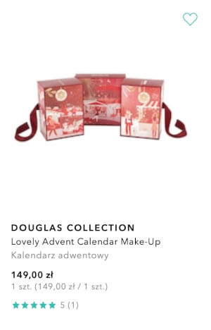 Douglas Collection Lovely Advent Calendar Make-Up Kalendarz adwentowy
