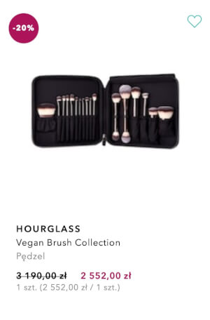 Hourglass Pędzel Vegan Brush Collection