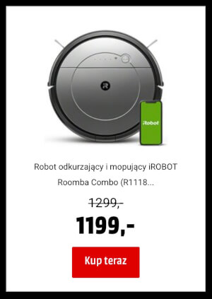 Robot odkurzający i mopujący iROBOT Roomba Combo (R111840) nr kat.: 1441084