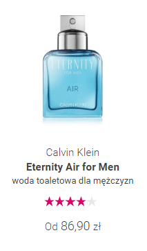 Calvin Klein Eternity Air for Men w Notino