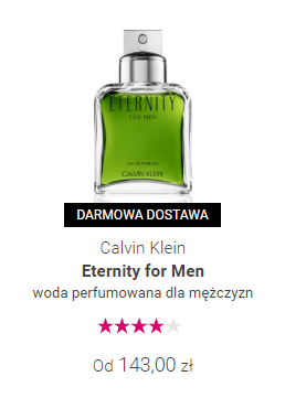 Calvin Klein Eternity for Men w Notino