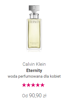 Calvin Klein Eternity – woda perfumowana dla kobiet w Notino