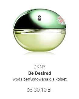 DKNY Be Desired – woda perfumowana dla kobiet